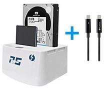 HighPoint RocketStor 5212-Dock Thunderbolt pour 2
