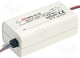 Driver Meanwell 12W 12V Driver Meanwell 12W 12V