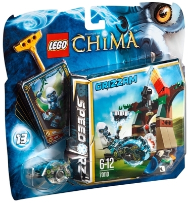 Mâchoire de Croco LEGO Chima 70110