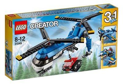 Lhélicoptère à double Rotor Lego Creator 31049