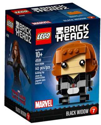41591 - LEGO® BrickHeadz - Black Widow