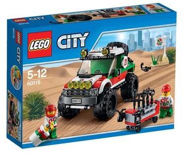 Le 4x4 tout-terrain LEGO City 60115