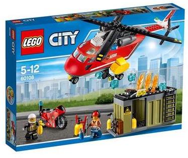 Lunité de secours des pompiers LEGO City 60108