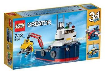 Lexplorateur des océans LEGO Creator 3-en-1 31045