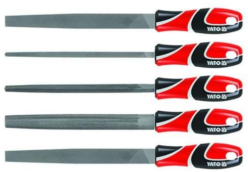 YATO Set de 5 limes en acier Yato