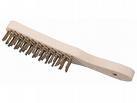 Brosse métallique à manche acier trempé Brosse métallique à manche