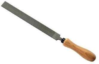 Rape à bois plate ls manche bois moyenne piqûre 250 Rape à bois plate ls manche
