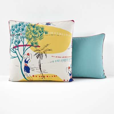 Taies doreiller imprimées, Paleissa - La Redoute