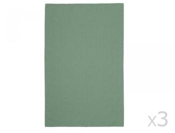 Torchon uni 100 lin lavé 185gr m2 46x70cm - lot de Torchon uni 100 lin lavé 185gr