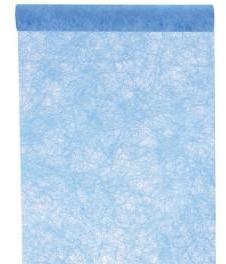 Chemin de table fanon turquoise