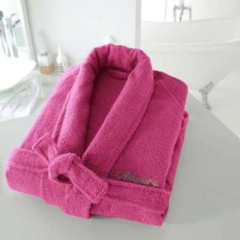 Peignoir col châle personnalisable 350 g/m² - SCEN