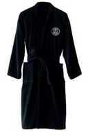 Peignoir coton homme PSG BLACK PSG Couleur Noir