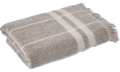 Drap de douche 70x140cm à motifs et franges