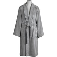 Peignoir coton égyptien 400g/m² col châle