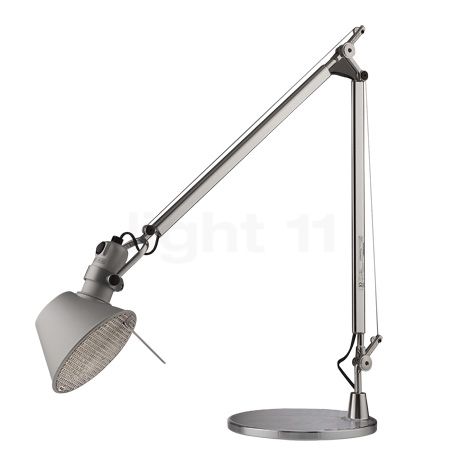 Artemide Tolomeo Tavolo Darklight Fluo 18W, alumin