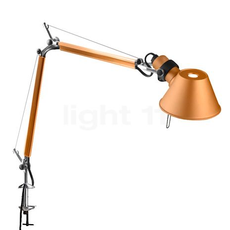 Artemide Tolomeo Micro avec pince de serrage, bron
