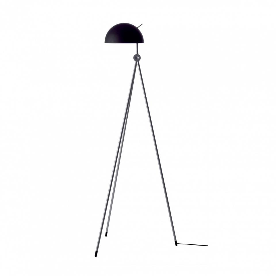 Radon - Lampadaire - noir/mat/H: 120cm