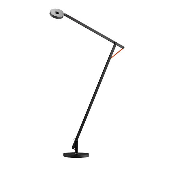 STRING - Lampe de lecture LED Noir Orange H80cm STRING - Lampe de lecture
