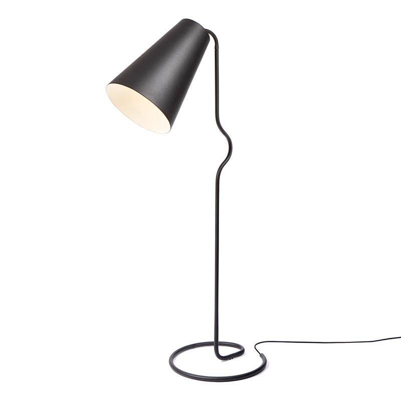 BENDER - Liseuse Noir H165cm