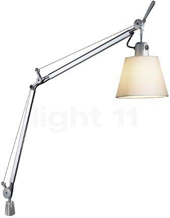 Artemide Tolomeo Basculante Tavolo avec fixation à