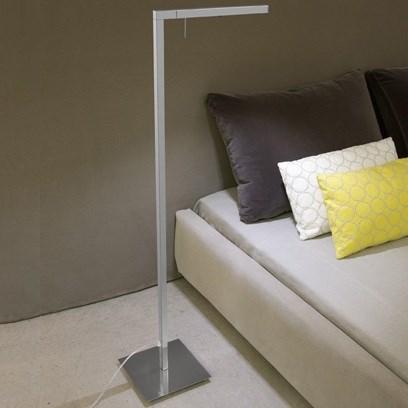 Airo - lampe de lecture led nickel mat h112cm - ca