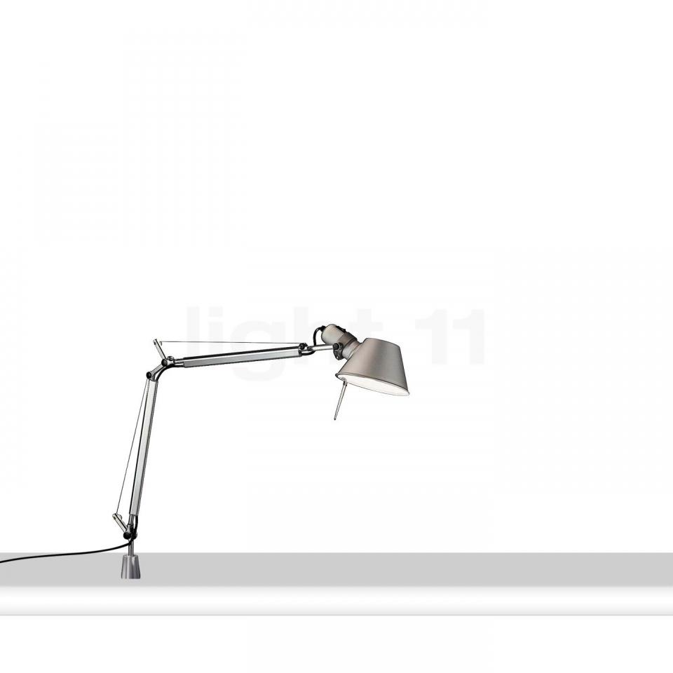 Artemide Tolomeo Micro avec fixation à vis, jaune