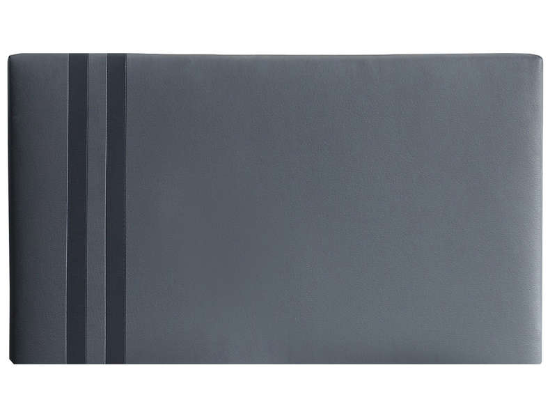 Tête de lit 160 cm GAUDI coloris gris et anthracite Tête de lit 160 cm GAUDI coloris