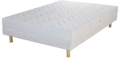 Matelas sommier 140x190 cm CONFOBED CANNES Matelas sommier 140x190 cm