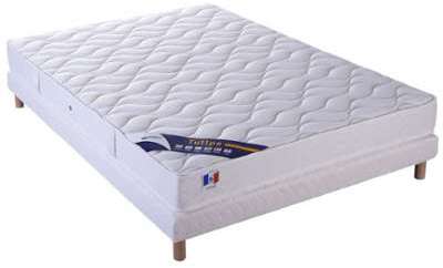 Matelas mousse sommier 140x190 cm VOLUPNIGHT TULIPE Matelas mousse sommier 140x190