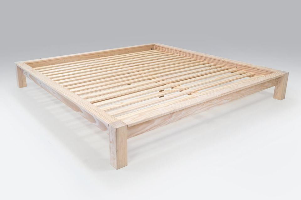 Lit King Size 200 x 200 cm bois
