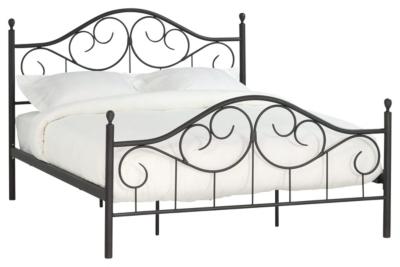 Lit 160x200 cm SHELBY noir