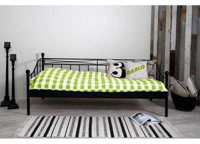 Lit banquette, inspiration fer forgé 90x200 cm c