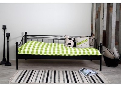Lit banquette, inspiration fer forgé 90x200 cm c