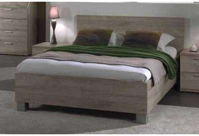 LIT ADULTES 160x200 CM POUR 2 PERSONNES COLORIS CH