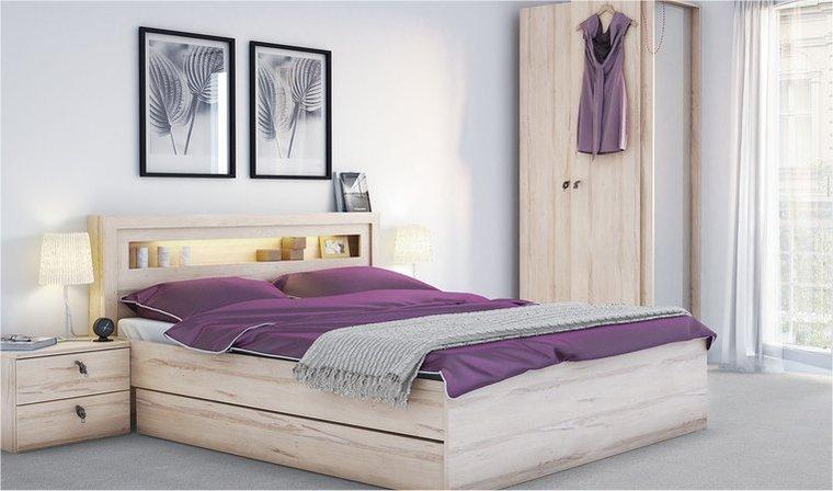 Lit contemporain R&O 2 places avec tête de lit ave