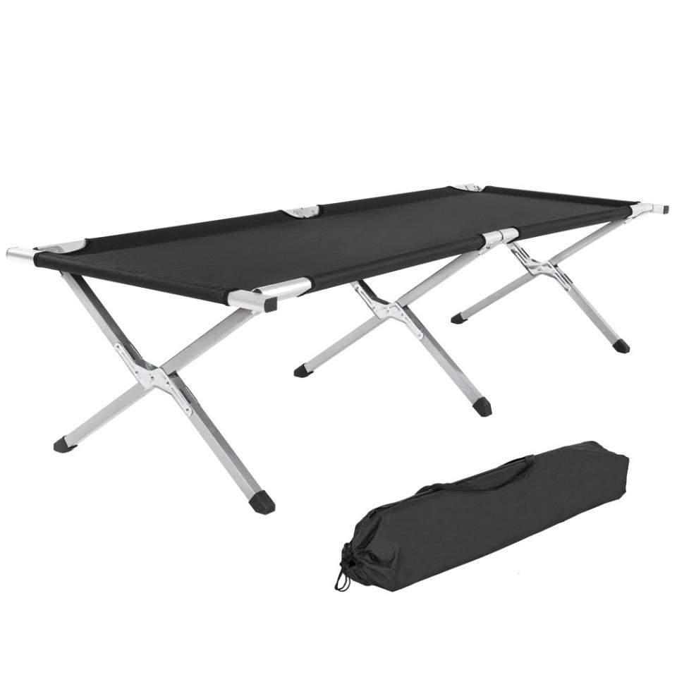 Lit de camp, d?appoint, pliant 190 cm pliable avec