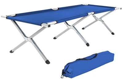 Lit de camp, d?appoint, pliant 190 cm pliable avec