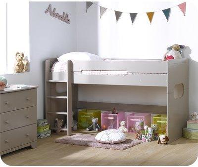 Lit Enfant Mi-Hauteur Spark Lin 90x200 cm