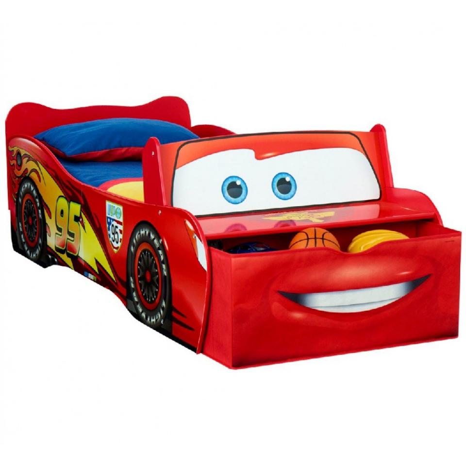 Lit Cars Disney Flash Mc Queen 70x140 - Terre de N