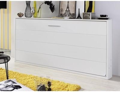 Lit escamotable ALBANO 90x200 cm blanc