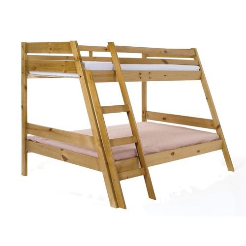 Lit superposé Campbell 90x190 et 120x190 cm en pin
