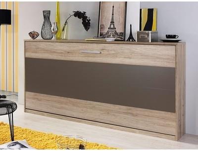 Lit escamotable ALBANO 90x200 cm sanremo/gris lave