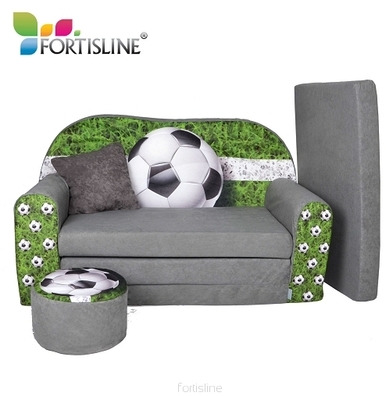 LIT ENFANT FAUTEUILS CANAPÉ SOFA + POUF ET COUSSIN