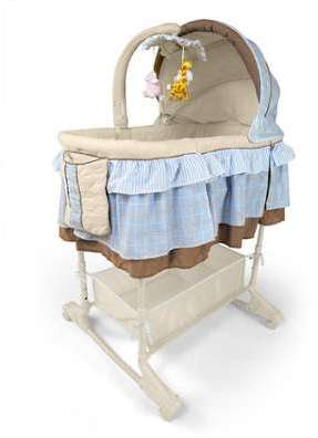 Berceau bébé Sweet Melody - Bleu