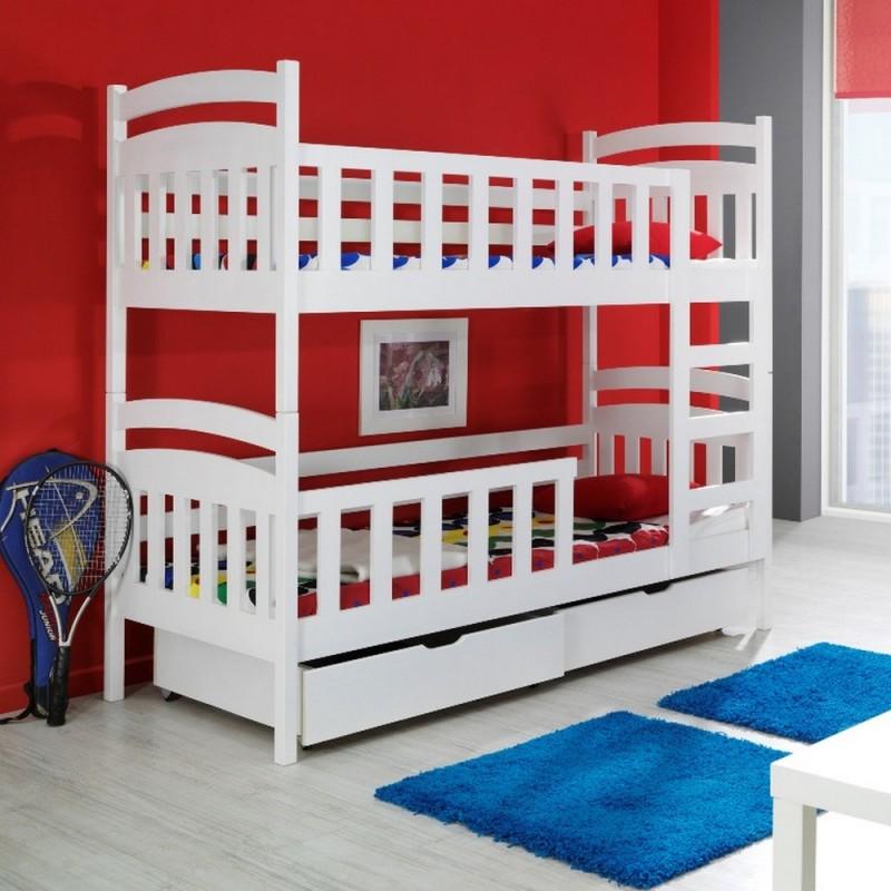 Lit Superposé Seb - Personnalisable 8 couleurs
