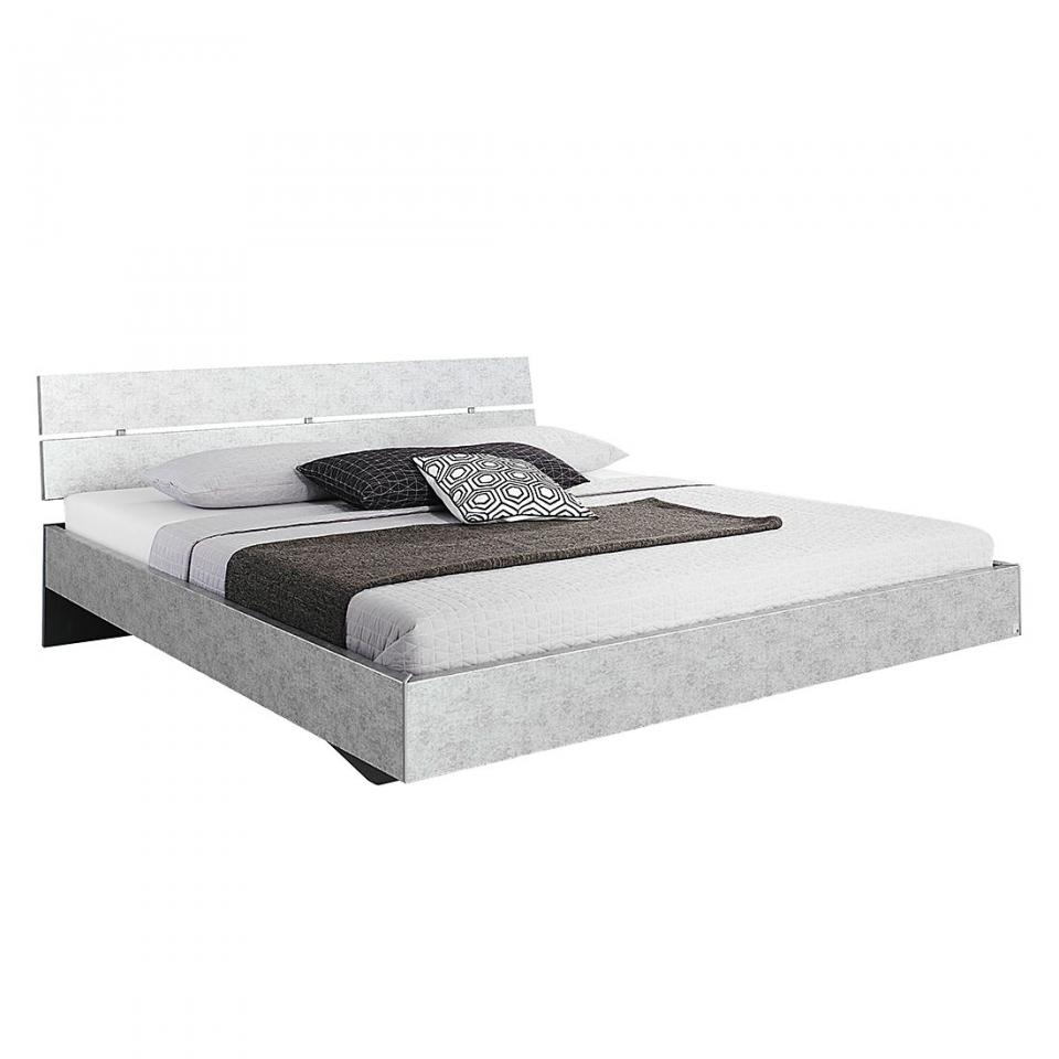 Lit futon Workbase III - Plateau argenté - 120 x 2