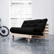Banquette convertible en bois avec matelas futon R