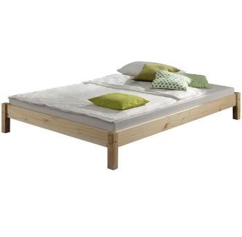 Lit futon en pin TAIFUN 120 x 200 cm, vernis natur