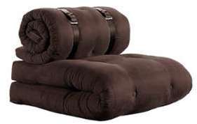 Futon Fauteuil Marron 70