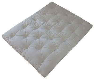 Matelas Futon Traditionnel - Revêtement 70% lin 30